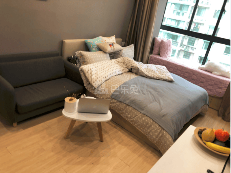 哈租客公寓（城西银泰店）3759626客厅图2