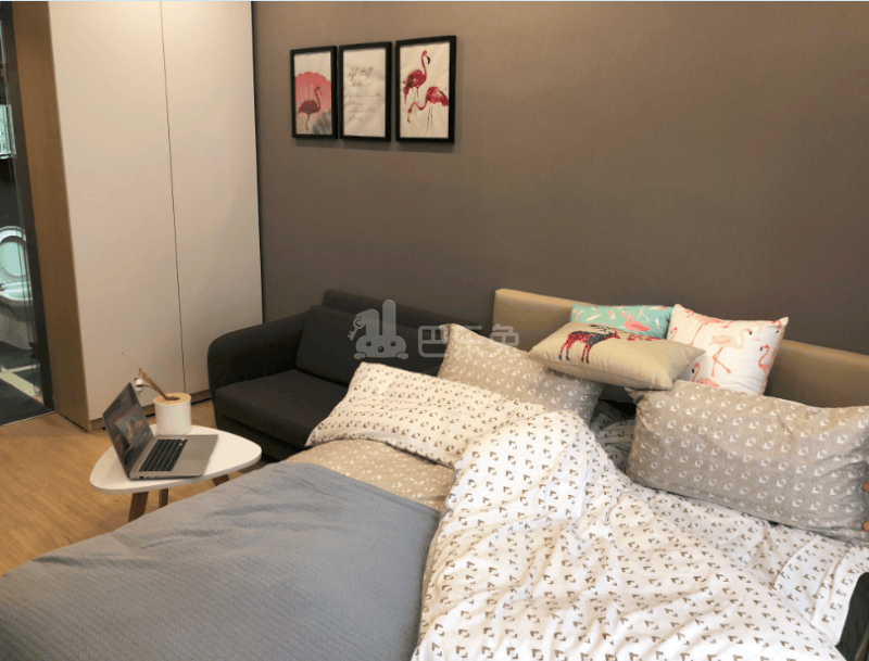 哈租客公寓（城西银泰店）3759626客厅图3