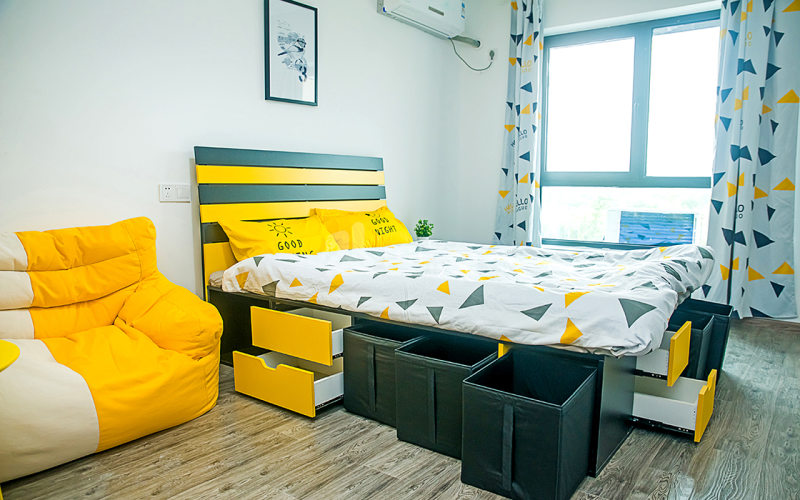 米果公寓（长睦部落）3783278卧室图2