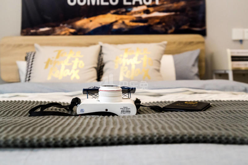 冠寓（人和店）3916423卧室图0