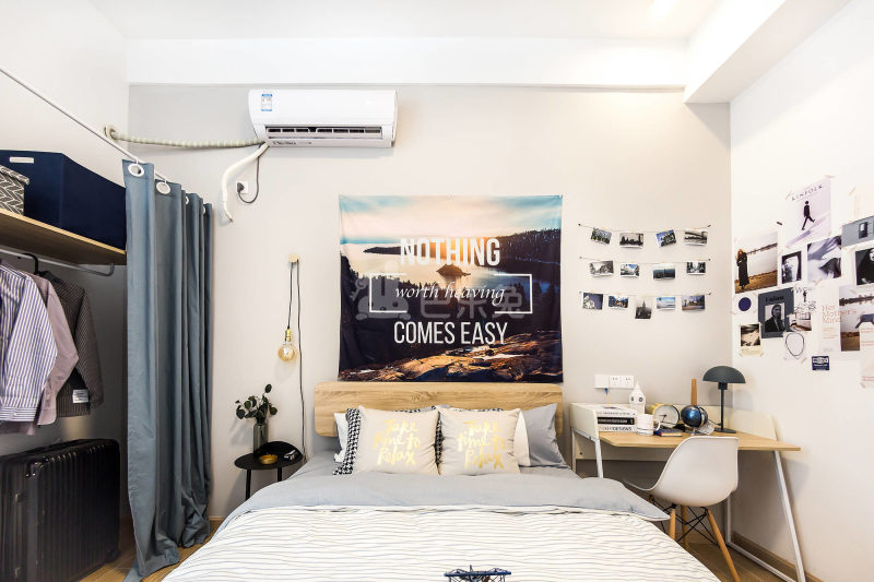 冠寓（人和店）3916423卧室图4