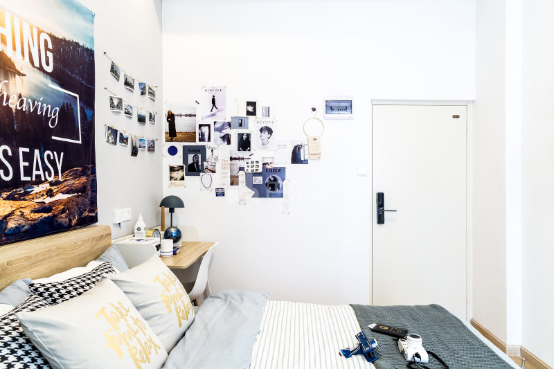 冠寓（人和店）3916423卧室图1