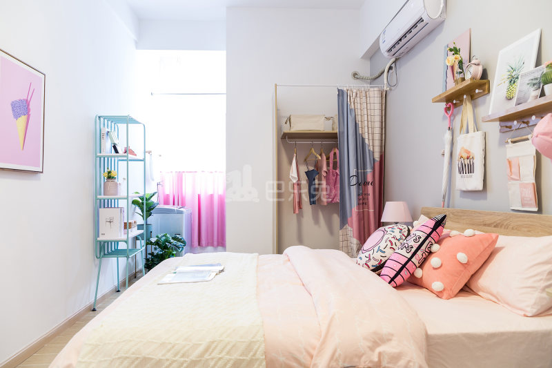 冠寓（人和店）3916431卧室图3