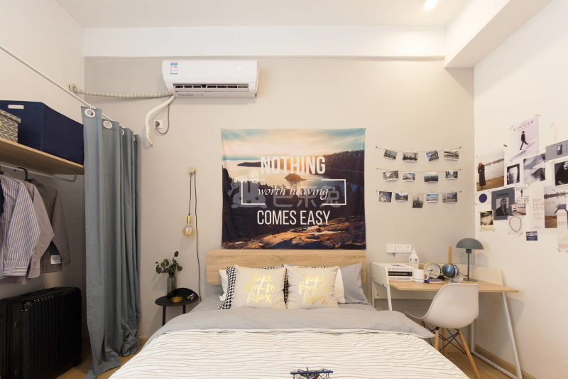 冠寓（人和店）3916442卧室图1