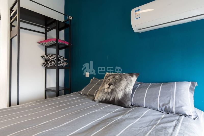 浩如民宿•未来社公寓3992371卧室图1