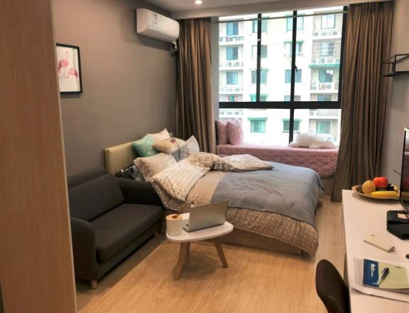 哈租客公寓（城西银泰店）4118252卧室图2