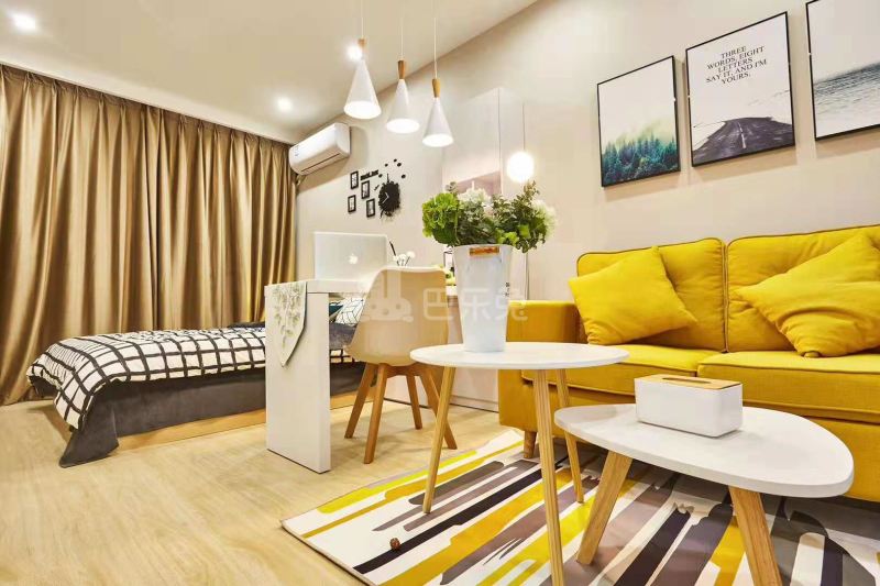 哈租客公寓（城西银泰店）4118267卧室图1