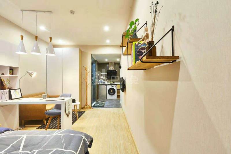 哈租客公寓（城西银泰店）4118267卧室图2