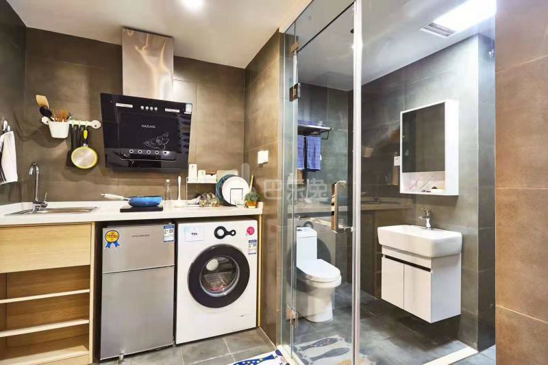 哈租客公寓（城西银泰店）4118267厨房图3