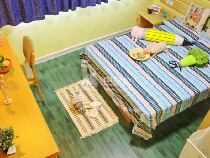 逗号公寓（杭州东新路店）4209043卧室图1