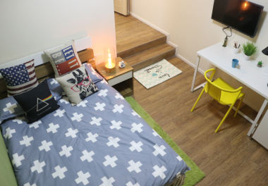 逗号公寓（杭州汽车北站店） 1室0厅1卫