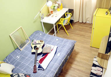 逗号公寓（杭州汽车北站店） 1室0厅1卫