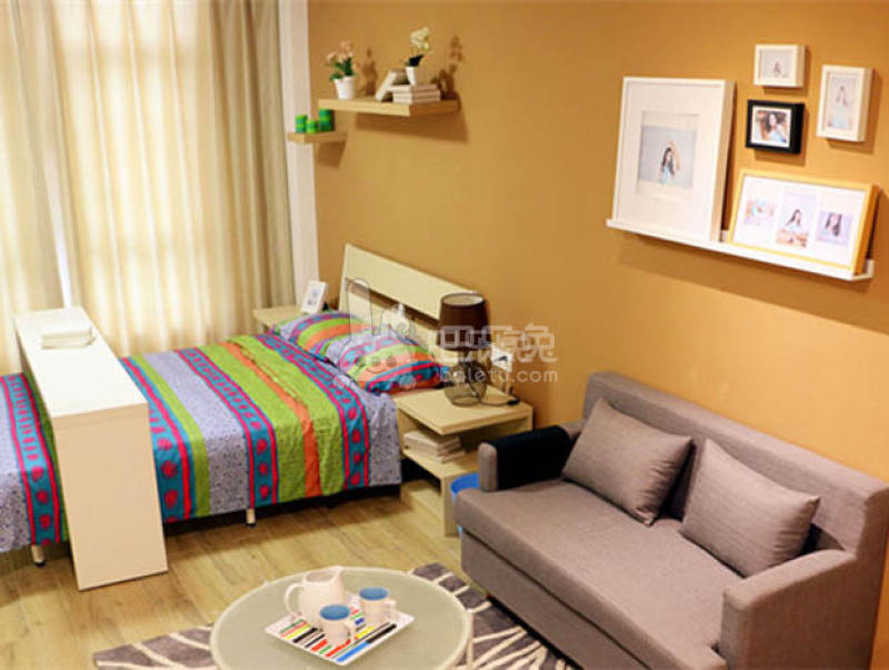 逗号公寓（苏州平齐路店）4213725卧室图1