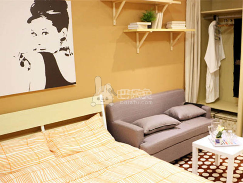 逗号公寓（苏州平齐路店）4213727卧室图1