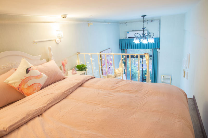 E+青年公寓（乐购店）4214053卧室图0