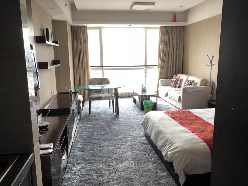 途悦酒店式公寓4264061卧室图1