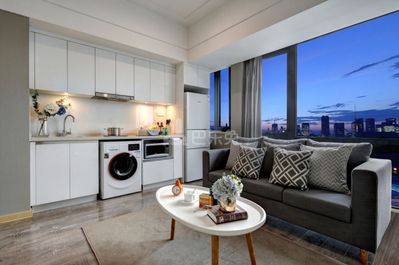 途家盛捷宴南都服务公寓4278928客厅图3