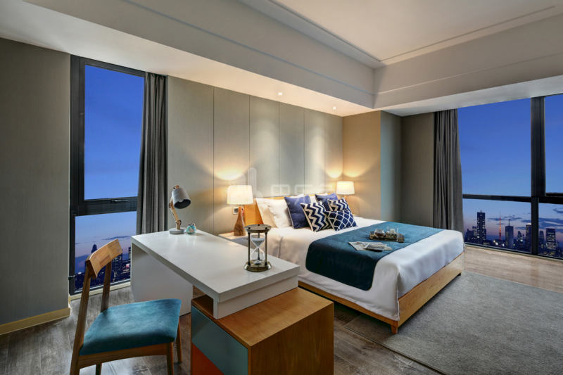 途家盛捷宴南都服务公寓4278928卧室图0