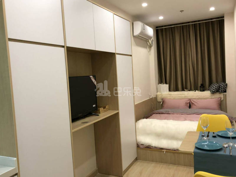 哈租客公寓（城西银泰店）4359707卧室图0