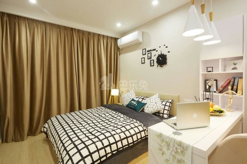 哈租客公寓(中大银泰城店)4359797卧室图0