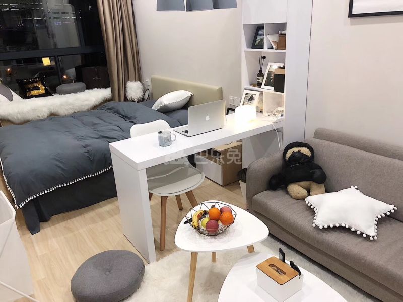 哈租客公寓(中大银泰城店)4359816卧室图1