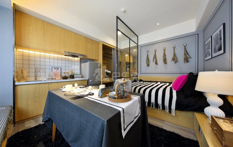 朗诗寓（解放中路店）4519381卧室图1