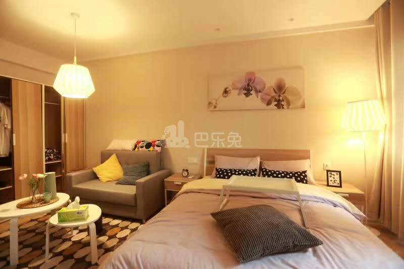 润家乐璟国际公寓（东景便利中心店）4594775卧室图0