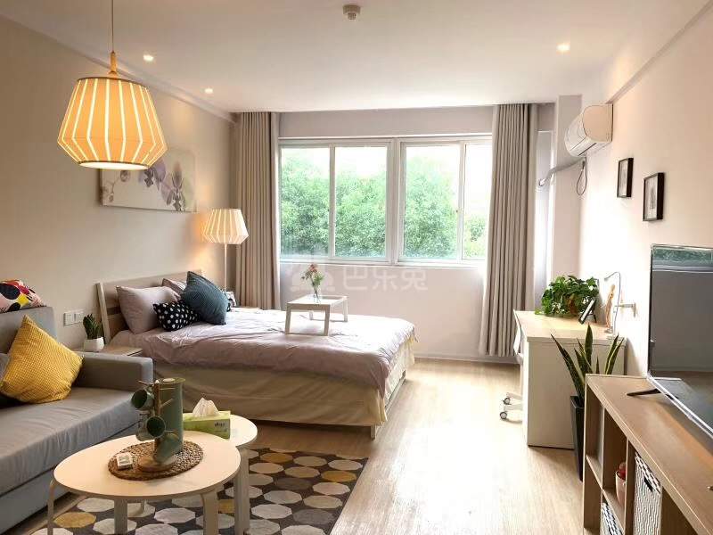 润家乐璟国际公寓（东景便利中心店）4594775卧室图2