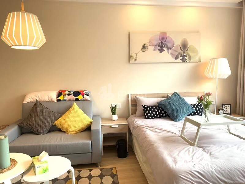 润家乐璟国际公寓（东景便利中心店）4594775卧室图4