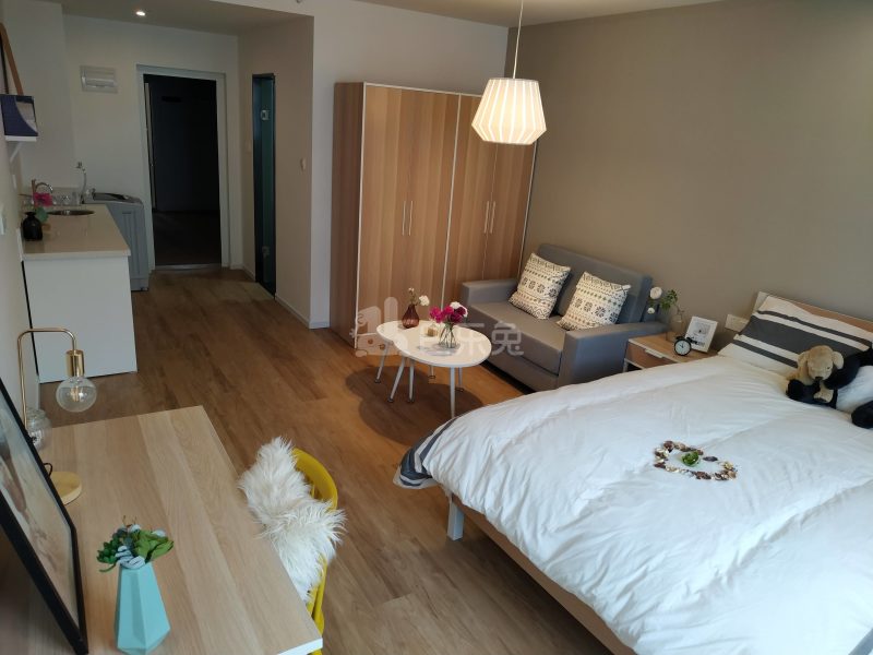 润家乐璟国际公寓（东景便利中心店）4594779卧室图3