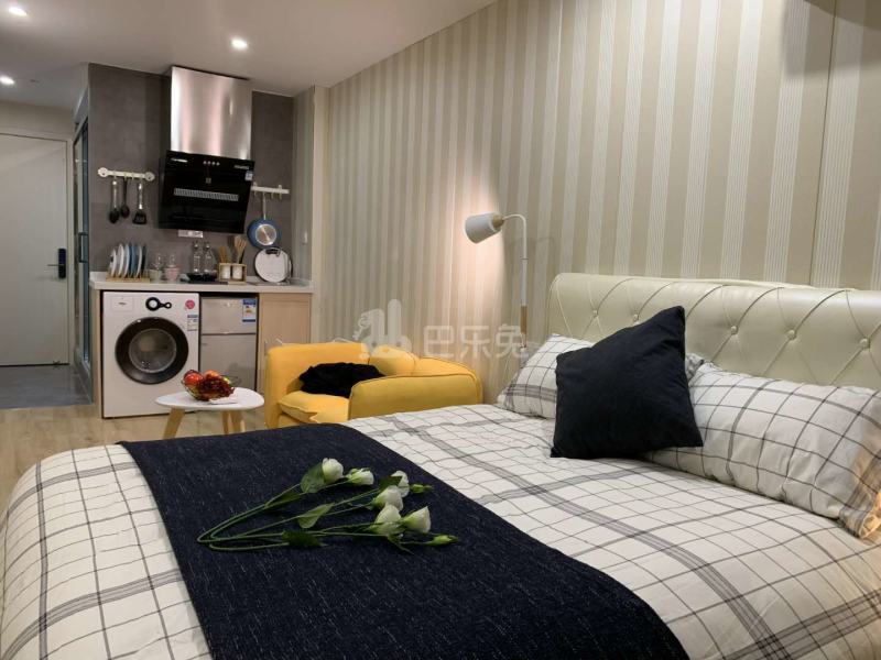 哈租客公寓（城西银泰店）4617942卧室图2