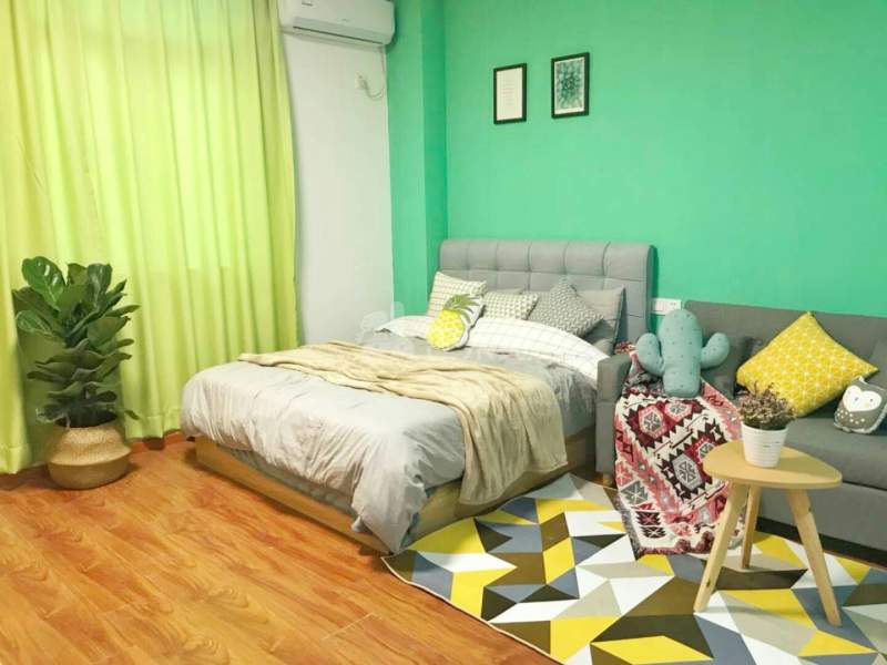 优居公寓（新生路店）4639653卧室图0