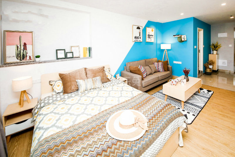 星河盟客郡寓4647630卧室图0