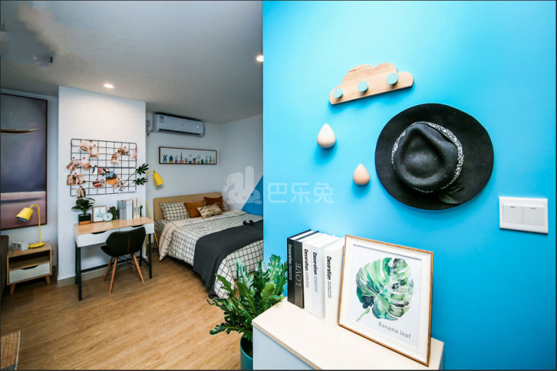 星河盟客郡寓4654289卧室图1