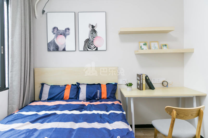 瑞喜荟国际青年公寓4661512卧室图3