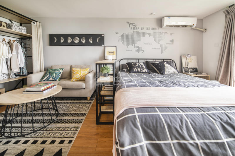 冠寓（番禺钟村店）4715370卧室图1