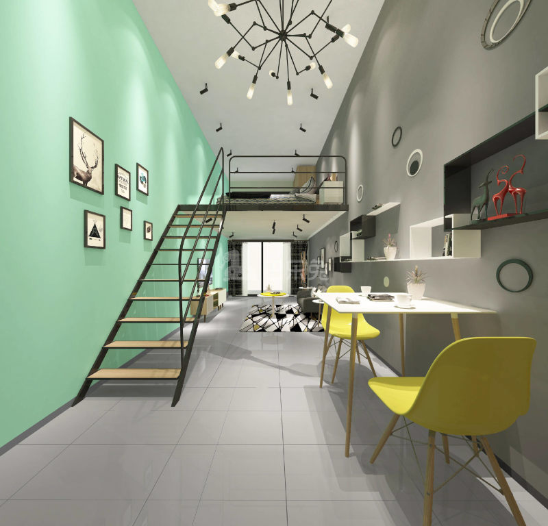 美栖公寓4857158客厅图0