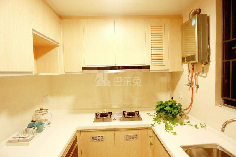 他她酒店式公寓4858434厨房图2