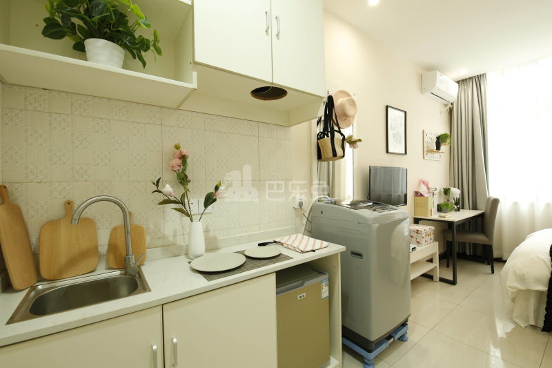 乐乎城市青年社区(东晓南河畔店)4912131厨房图5