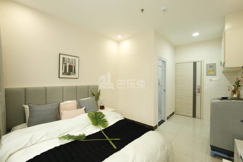 乐乎城市青年社区(东晓南河畔店)4912131卧室图1