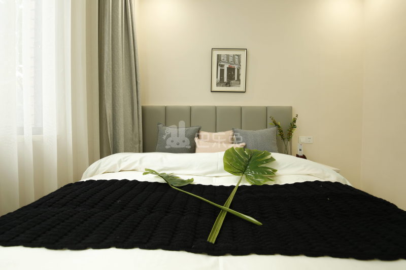 乐乎城市青年社区(东晓南河畔店)4912131卧室图3