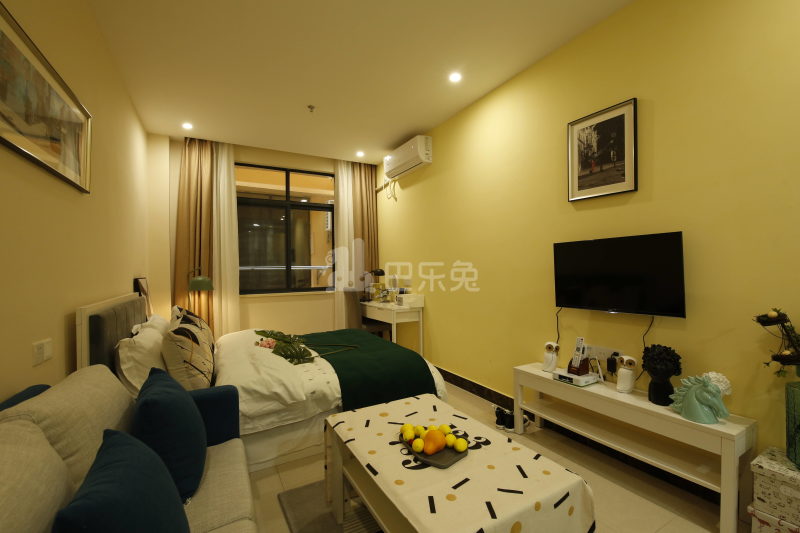 乐乎城市青年社区(东晓南河畔店)4912206卧室图0
