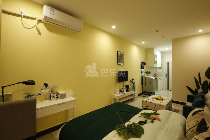 乐乎城市青年社区(东晓南河畔店)4912206卧室图1