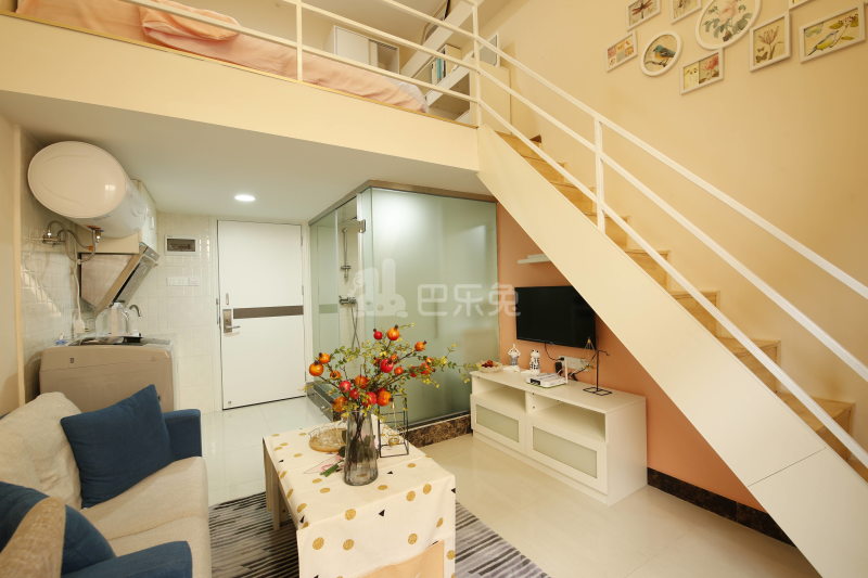 乐乎城市青年社区(东晓南河畔店)4912308客厅图3