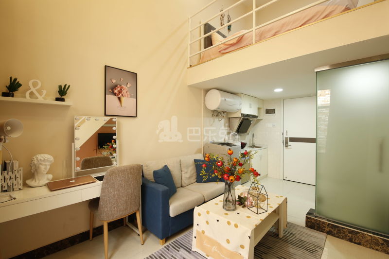 乐乎城市青年社区(东晓南河畔店)4912308客厅图4