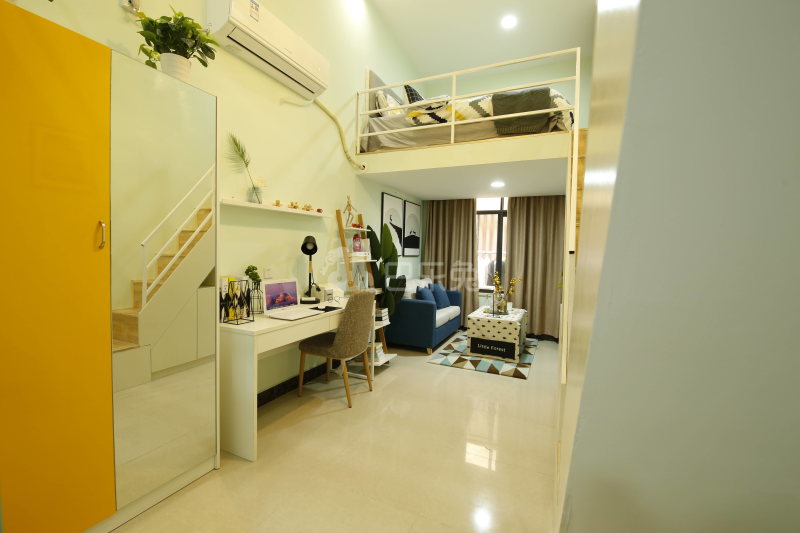 乐乎城市青年社区(东晓南河畔店)4912369客厅图3