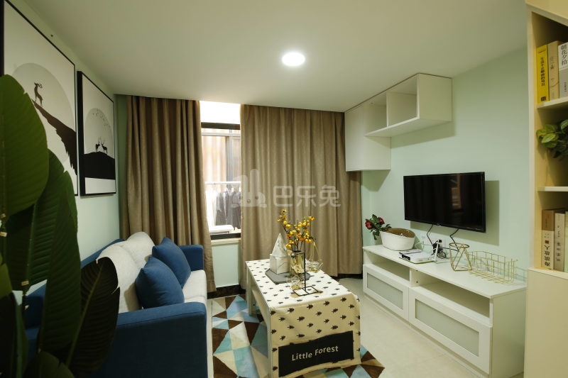 乐乎城市青年社区(东晓南河畔店)4912369客厅图5