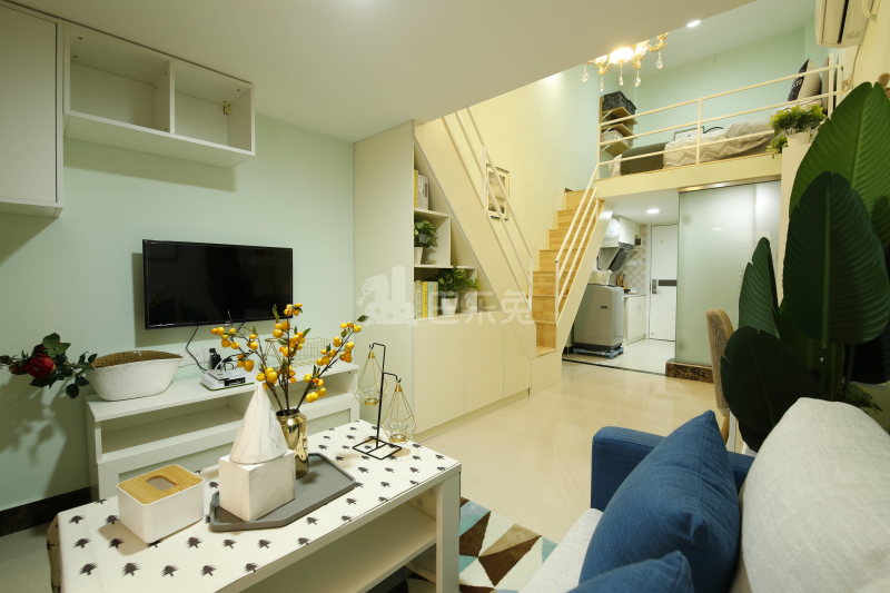 乐乎城市青年社区(东晓南河畔店)4912369客厅图7