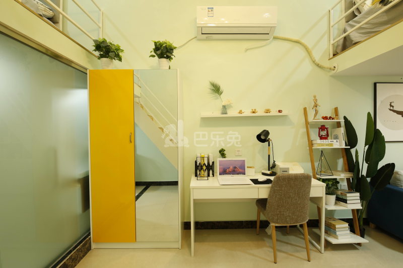 乐乎城市青年社区(东晓南河畔店)4912369卧室图0