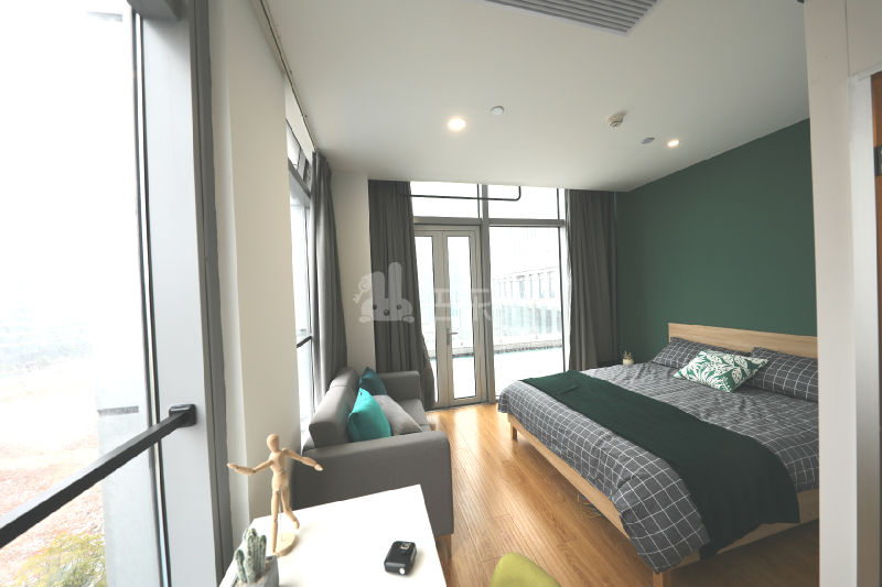 初九公寓4919189卧室图0